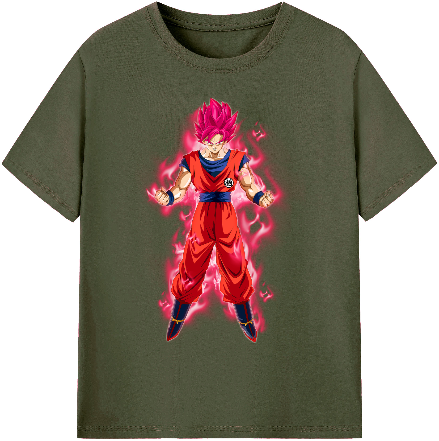 （画像用） ドラゴンボール 孫 悟飯（そんごはん）DRAGON BALL Son Gohan 綿100％ メンズ半袖Tシャツ｜肌触りやわらか＆通気性